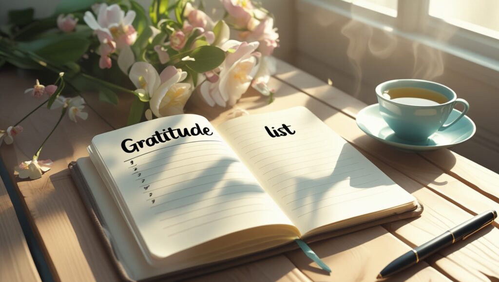 Gratitude journal benefits