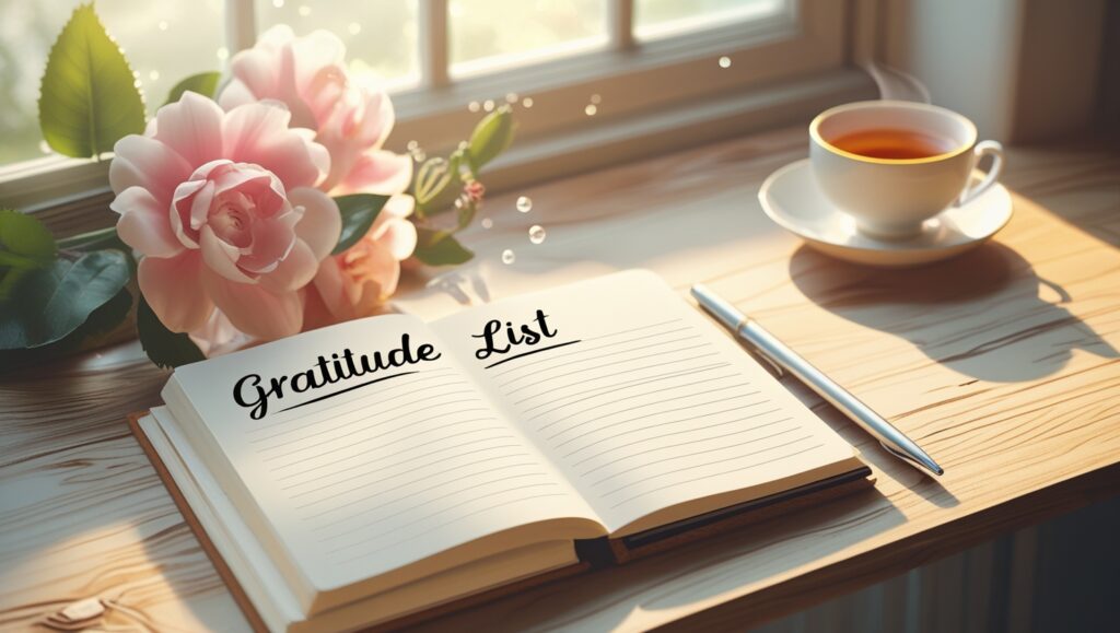 Gratitude journal benefits